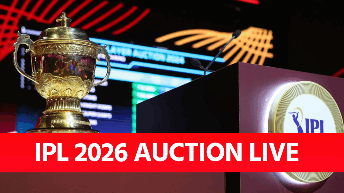 IPL 2026 Mini Auction Live Update