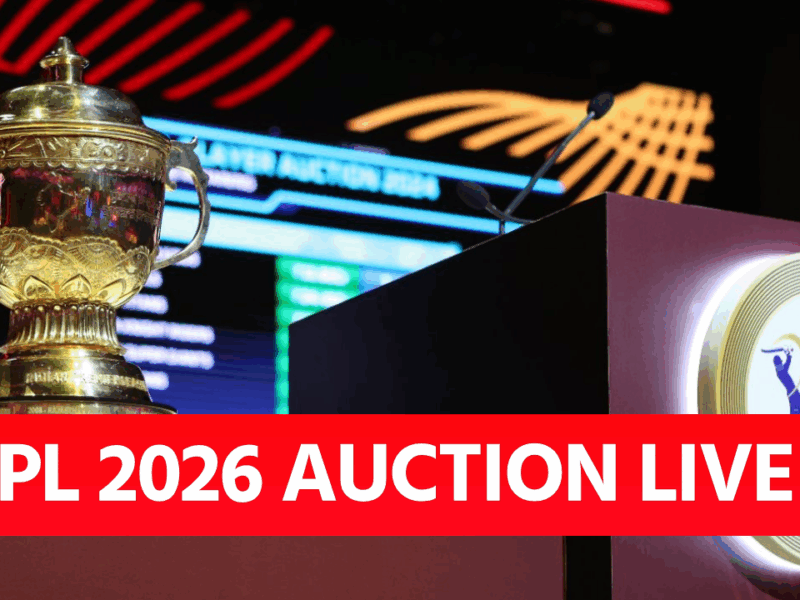 IPL 2026 Mini Auction Live Update