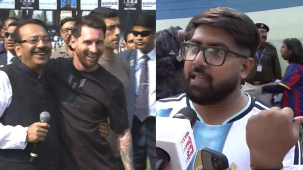 "আজ বিয়ে তাও এসেছিলাম..", মেসিকে দেখতে না পেয়ে ক্ষোভ প্রকাশ করা ভক্তের মন্তব্য ভাইরাল !! 1