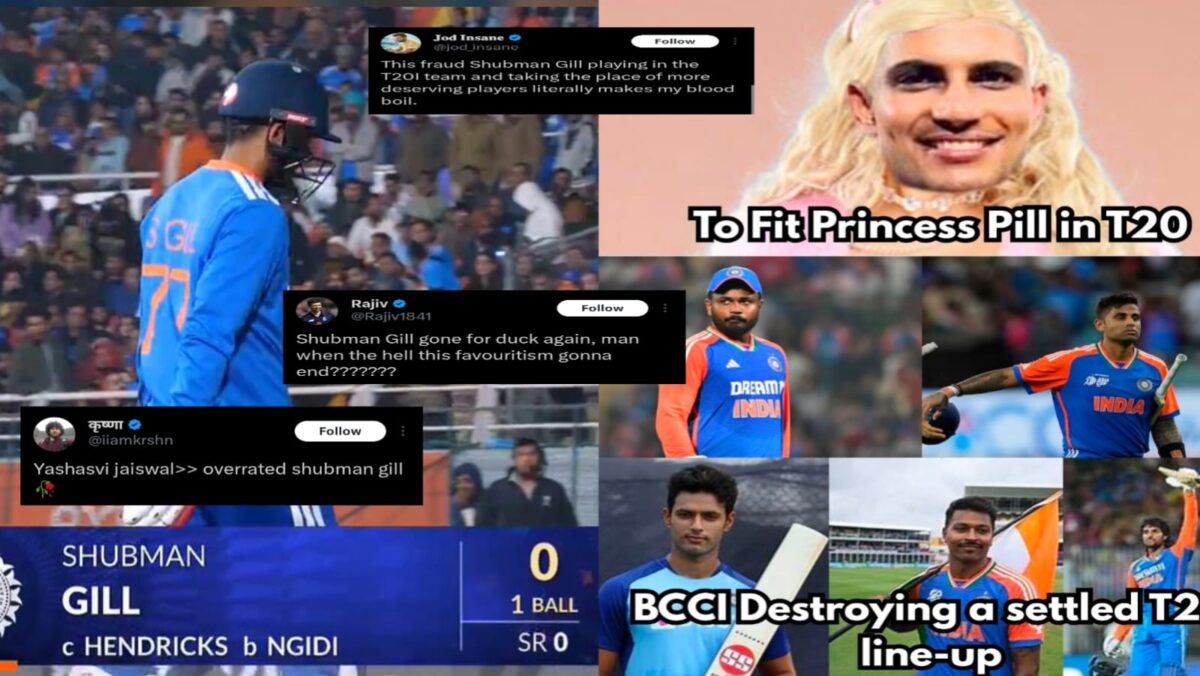 "ঘোড়া পাচ্ছে না ঘাস গাধা খাচ্ছে চ্যবনপ্রাশ..", শূন্য রানে আউট হয়ে আবারও সমালোচনার মুখে পড়লেন গিল !! 1