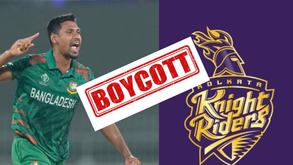 আইপিএলে KKR'কে বয়কটের ডাক, মুস্তাফিজুরকে দলে নিয়ে বিপাকে নাইট বাহিনী !! 1