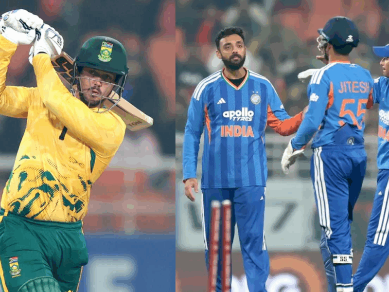 প্রোটিয়াস দের আটকাতে ব্যর্থ বুমরাহ-হার্দিকরা, ডি ককের ব্যাটিং বিস্ফোরক ব্যাটিংয়ে ২১৪ রানের লক্ষ পেল ভারত !! 10