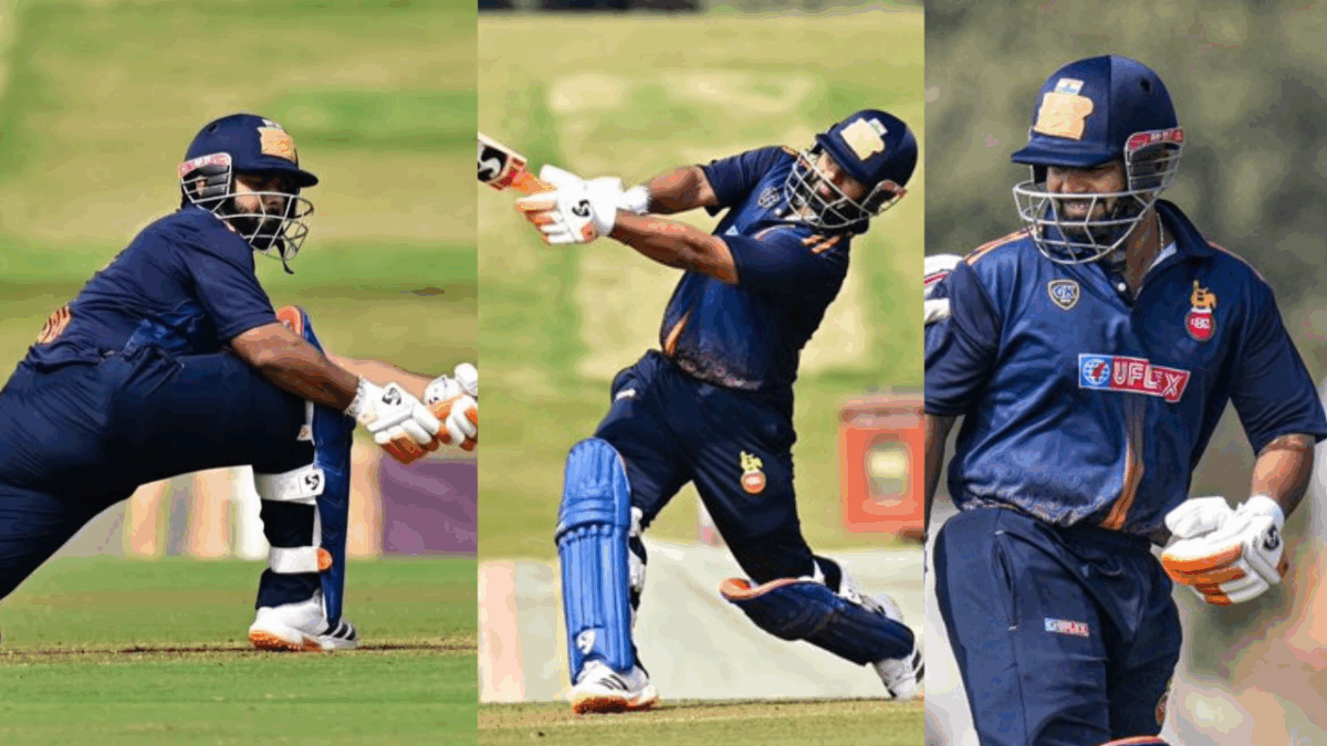 ৪,৪,৪,৪,৬,৬... বিজয় হাজারেতে ধামাকা করলেন ঋষভ পন্থ, খেললেন ৭০ রানের বিস্ফোরক ইনিংস !! 1