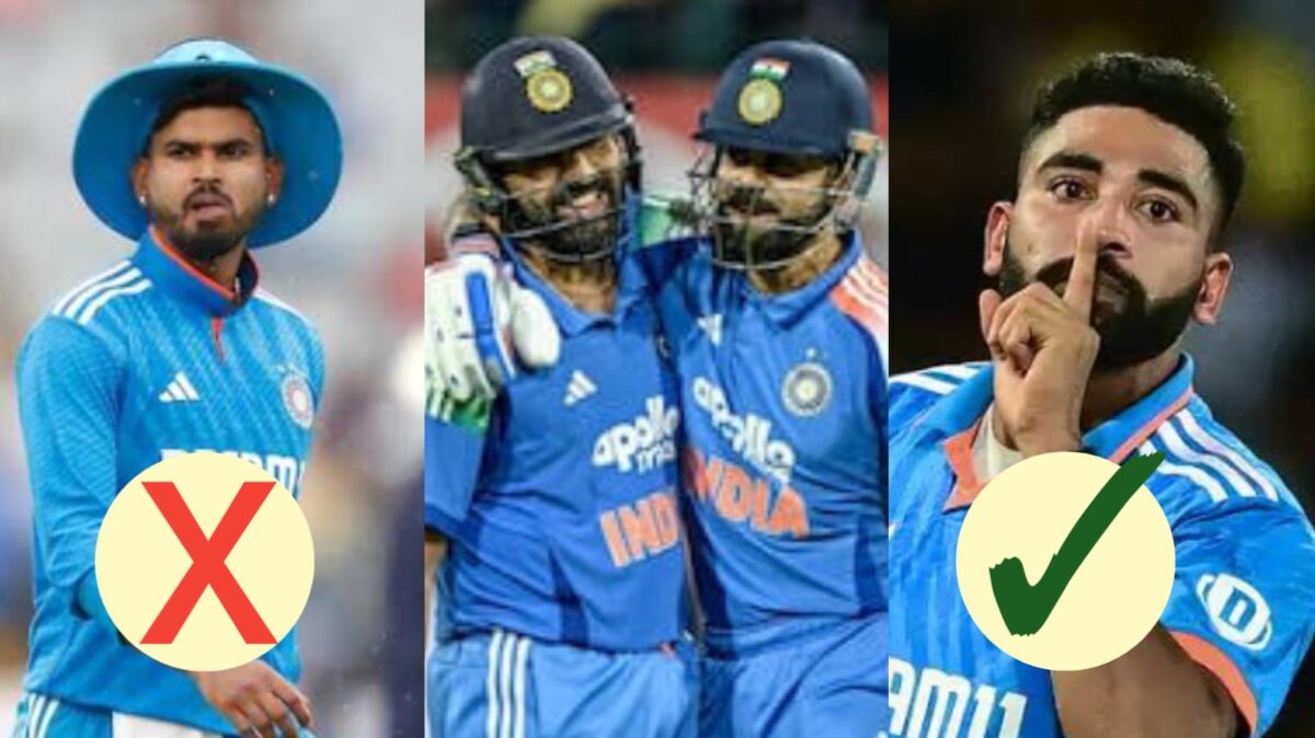 নেই শ্রেয়স-এন্ট্রি নিচ্ছেন সিরাজ, নিউজিল্যান্ডের বিপক্ষে প্রথম ODI ম্যাচের ভারতীয় একাদশ প্রকাশ্যে !! 1