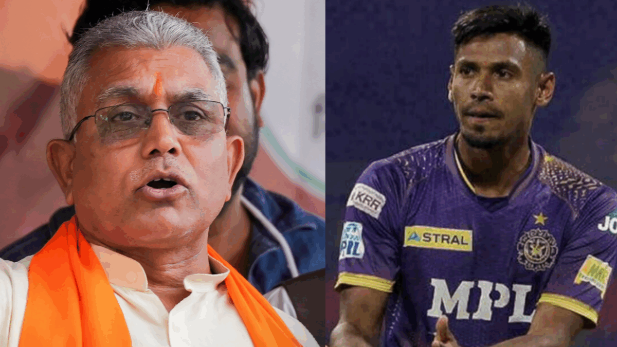 "যারা ভারতের বিরুদ্ধে..." মুস্তাফিজুর রহমান ইস্যুতে অগ্নিশর্মা দিলীপ ঘোষ, করলেন এই মন্তব্য !! 1