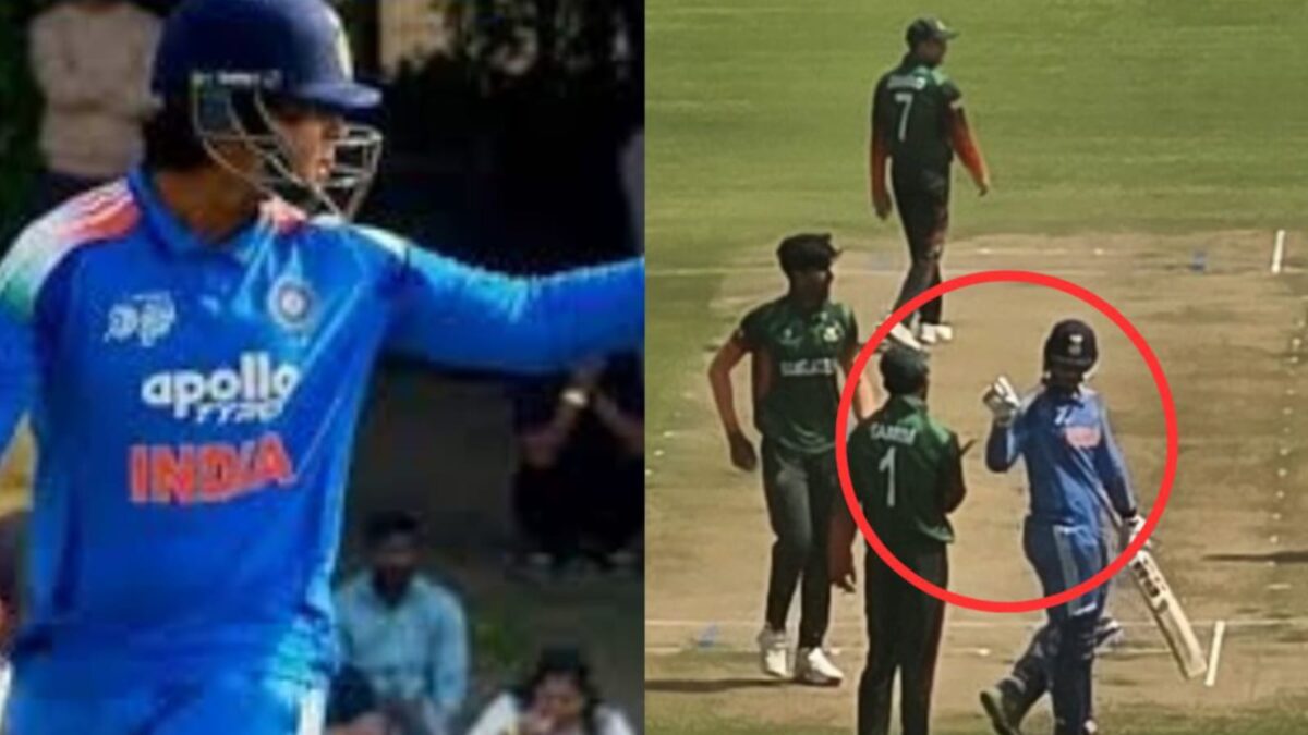 'অ‌ওকাতের মধ্যে থাক..', বাংলাদেশি ক্রিকেটারদের সঙ্গে হাতাহাতিতে জড়ালেন বৈভব সূর্যবংশী !! 1