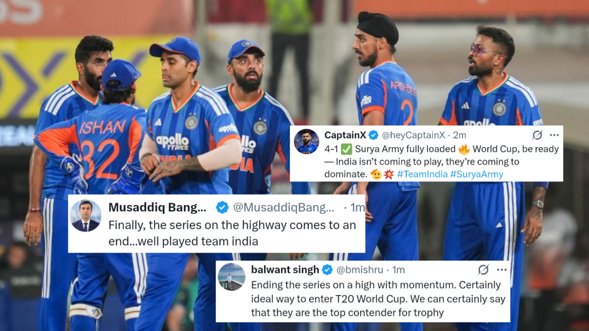 "বিশ্বকাপ জেতা শুধু সময়ের অপেক্ষা..." কিউইদের বিরুদ্ধে সিরিজ জিতলো টিম ইন্ডিয়, সমাজ মাধ্যমে চর্চা শুরু !! 1