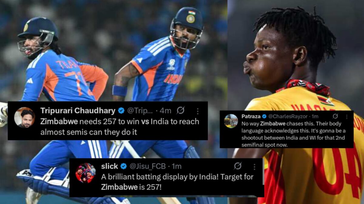 "ফাইনালের টিকিট কনফার্ম..", জিম্বাবুয়ের বিপক্ষে ভারতের ব্যাটিং তাণ্ডবে উচ্ছ্বাসিত ভক্তরা !! 1