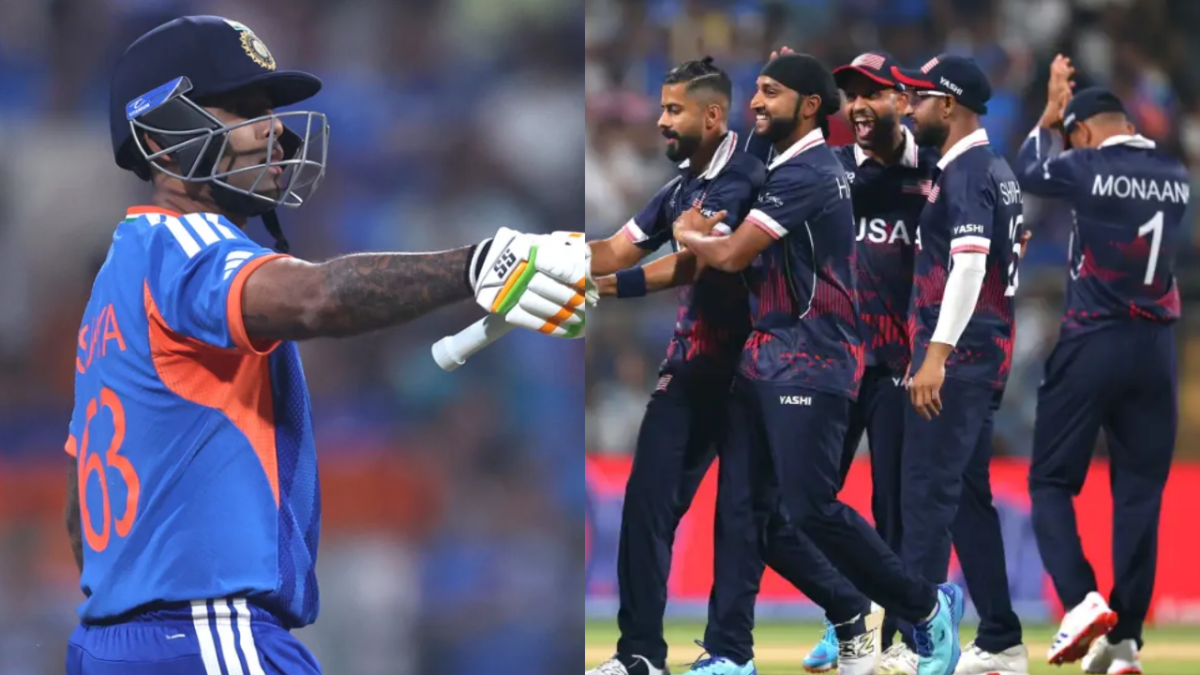 মাঝরাতে ‘সূর্য’র ঝলক, বিপর্যয়ের মধ্যেও ভারতের লড়াই, USA'এর সামনে রাখলো ১৬২ রানের লক্ষ !! 1