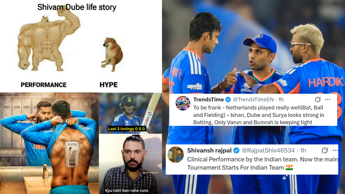 "ভবিষ্যতে কপালে দুঃখ আছে..." নেদারল্যান্ডসের বিরুদ্ধে মাত্র ১৭ রানে জিতলো ভারত, সমাজ মাধ্যমে চর্চা শুরু !! 1