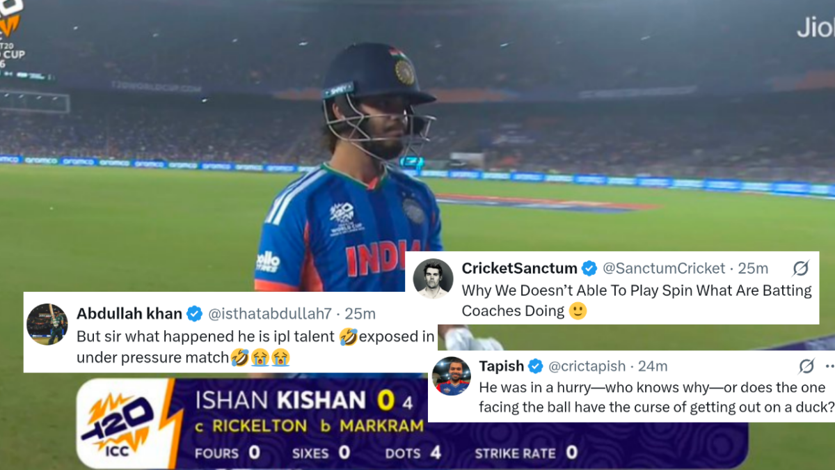 "কোনো দায়িত্ব নেই..." দঃ আফ্রিকার বিরুদ্ধে ডাক আউট ঈশান কিষান, সমাজ মাধ্যমে চর্চা শুরু !! 1