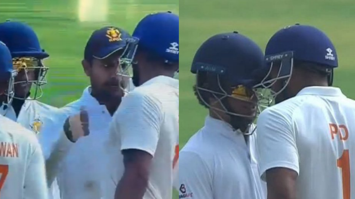 স্লেজিং থেকে সংঘর্ষ! রঞ্জি ট্রফির ফাইনালে ধাক্কাধাক্কিতে হিমশিম আম্পায়াররা 1