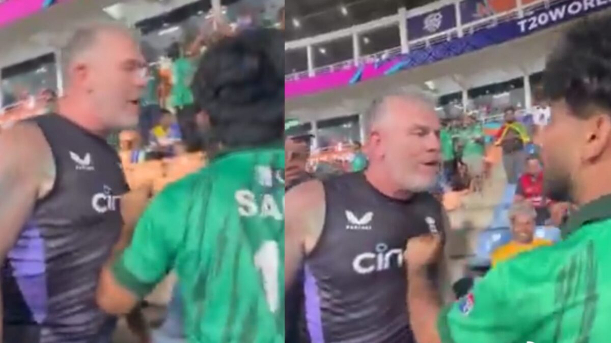 পাকিস্তান-ইংল্যান্ড ম্যাচে হাতাহাতিতে জড়ালেন ভক্তরা, ভিডিও ভাইরাল সোশ্যাল মিডিয়ায় !! 1