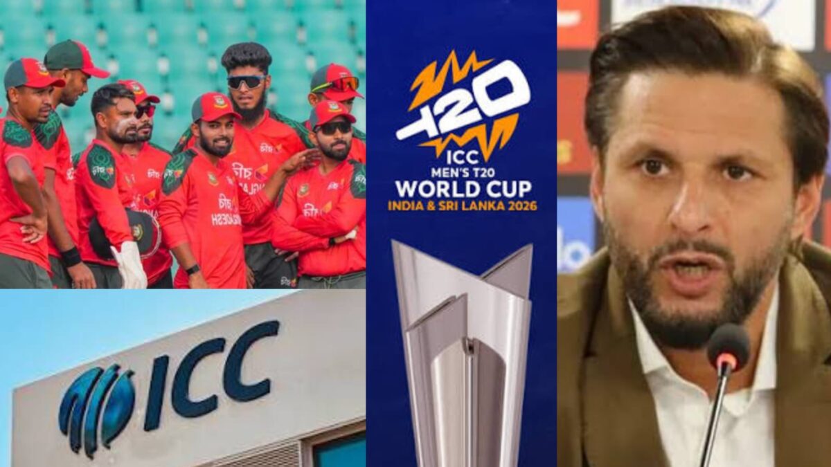 "বাংলাদেশকে আনলেই সমাধান..", পাকিস্তানের বয়কট বিতর্কে ICC'কে পরামর্শ শহীদ আফ্রিদির !! 1