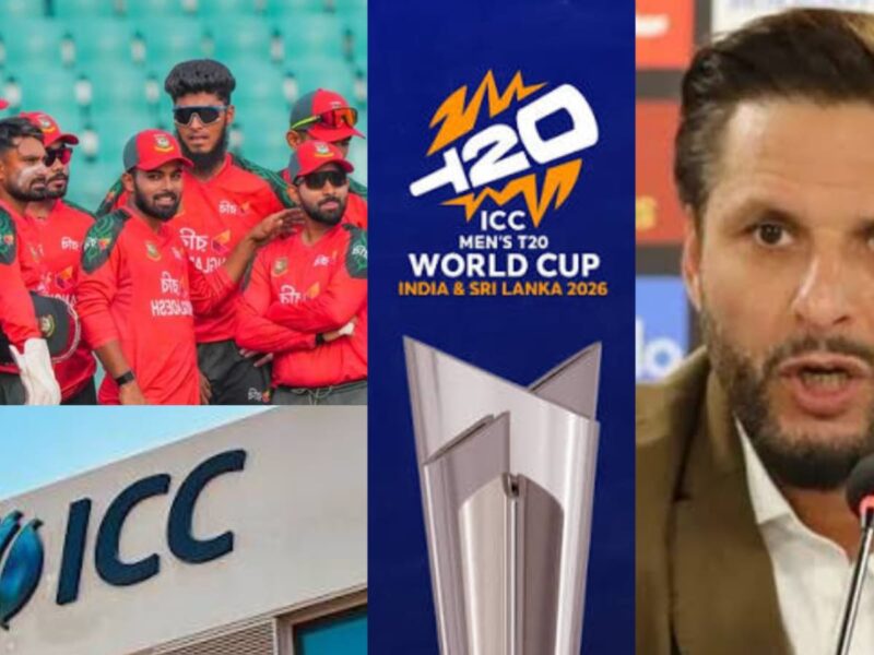 "বাংলাদেশকে আনলেই সমাধান..", পাকিস্তানের বয়কট বিতর্কে ICC'কে পরামর্শ শহীদ আফ্রিদির !! 9