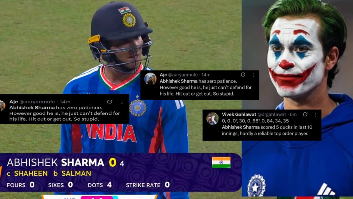 "পাকিস্তানের বিপক্ষেই নাক কাটতে হল..", ব্যর্থ অভিষেক শর্মাকে আক্রমণ সোশ্যাল মিডিয়ায় !! 1