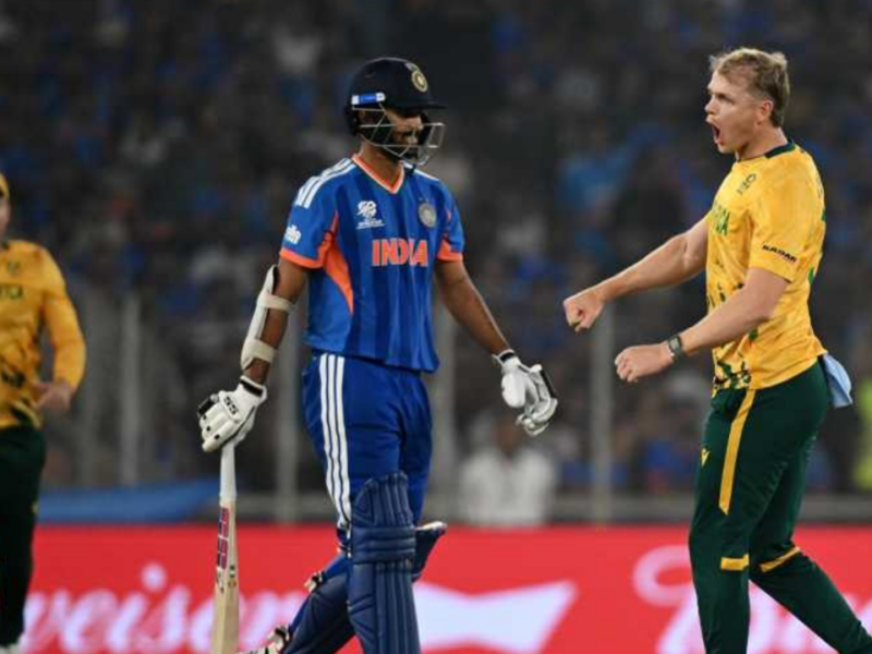 মহারাজ-জেনিসেনের দুরন্ত বোলিংয়ে নাজেহাল ভারতের ব্যাটিং, ৭৬ রানে ম্যাচ জিতলো দঃ আফ্রিকা !! 3