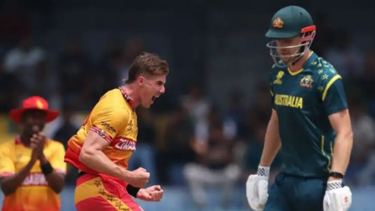 বিশ্বকাপে অনবদ্য পারফরম্যান্স জিম্বাবুয়ের, শক্তিশালী অস্ট্রেলিয়াকে ২৩ রানে হারিয়ে ইতিহাস গড়ল রাজারা !! 1