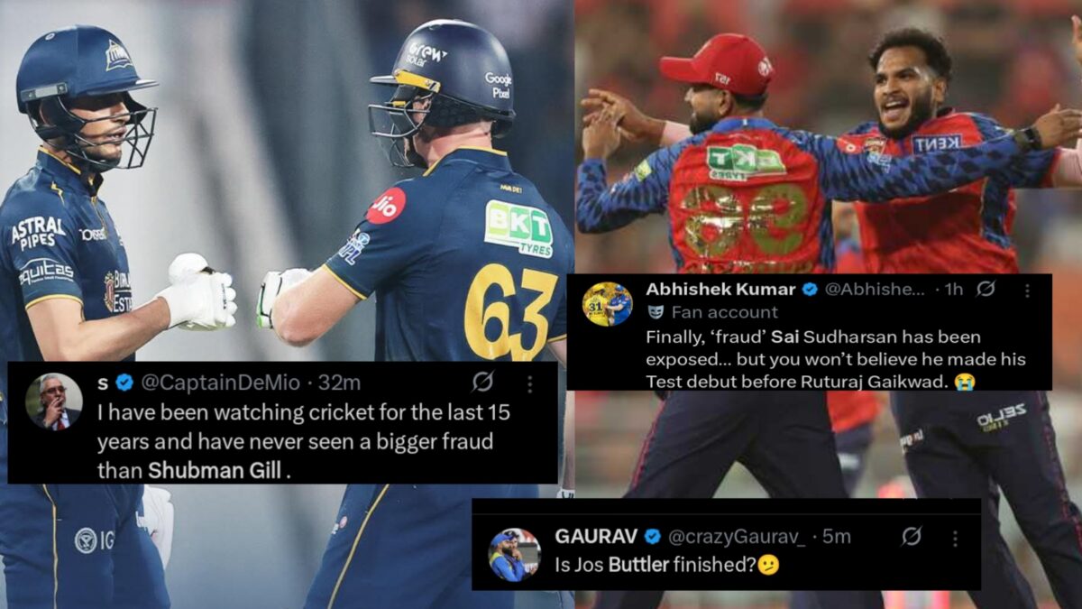 "হা*&গা শুরু করে দিয়েছে..", পাঞ্জাব বিপক্ষে দিশেহারা গুজরাটের ব্যাটিং'এ সংগ্রহ ১৬২, কটাক্ষ নেটিজেনদের !! 1