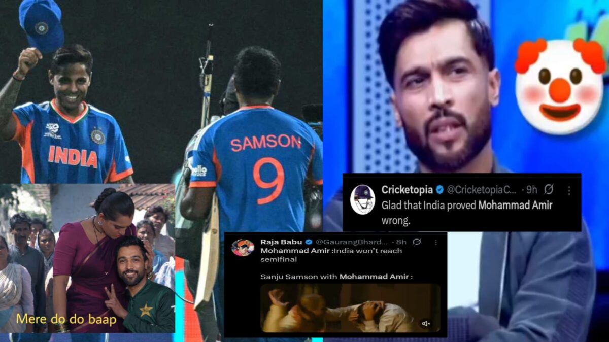 "আমির তেরি মা'কি Chu@#.."ভারতীয় দল সেমিফাইনালে যেতেই ট্রোলের মুখে মহম্মদ আমির !! 1