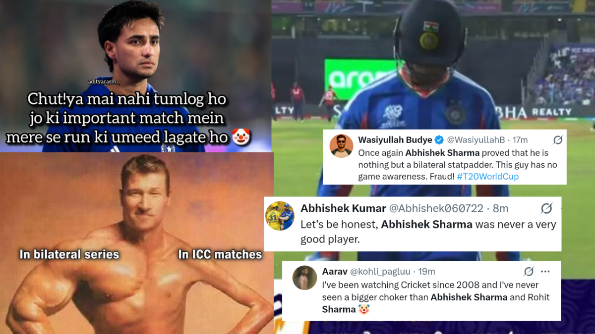 "হালকা মু$% শুয়ে পর..." ইংল্যান্ডের বিরুদ্ধে ব্যর্থ অভিষেক শর্মা, সমাজ মাধ্যমে চলছে চর্চা !! 1