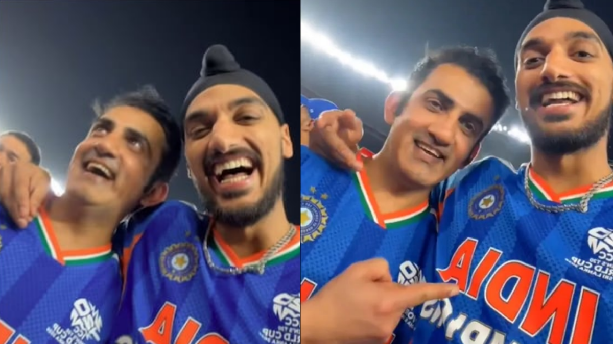 “পাজি, একটু হাসুন…”— বিশ্বকাপ জয়ের পর গম্ভীরকে খুনসুটি অর্ষদীপের, ভাইরাল মুহূর্ত 1