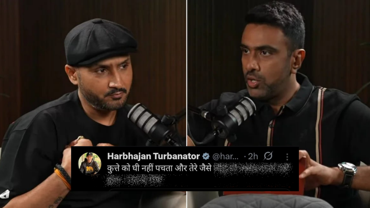 'কুকুরের পেটে ঘি...,' অশ্বিনের কমেন্ট্রি নিয়ে খিল্লি করতেই ফ্যান্সদের একহাত নিলেন হরভজন সিং !! 1