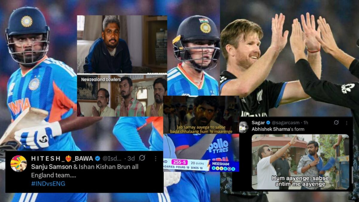 "কিউইদের ধুতি খুলে নিলো..", সঞ্জু-অভিষেকের বিধ্বংসী ইনিংস ভারতের রানের পাহাড়ে উচ্ছ্বসিত ভক্তরা !! 1