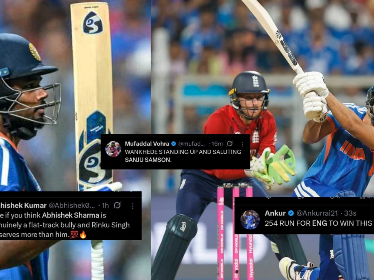 "রানের মিসাইলে ছারখার..", ইংল্যান্ডের বিপক্ষে ভারতের বিস্ফোরক ব্যাটিং'এ উচ্ছ্বাস সোশ্যাল মিডিয়ায় !! 18