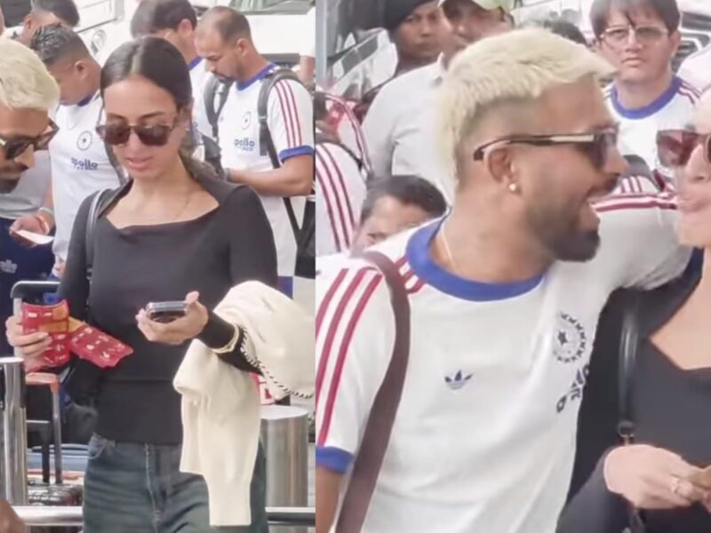 প্রেমিকার কাঁধে হাত রেখে হাসি-ঠাট্টায় মগ্ন হার্দিক, সেমিফাইনালের আগে খোশ মেজাজে তারকা !! 3