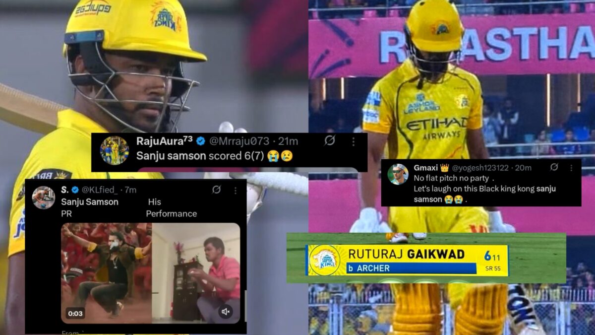 "দলের মুখে কালি মাখাচ্ছে..", রাজস্থানের বিপক্ষে সঞ্জু-রুতুরাজ ব্যর্থ হ‌ওয়ায় কটাক্ষ নেটিজেনদের !! 1