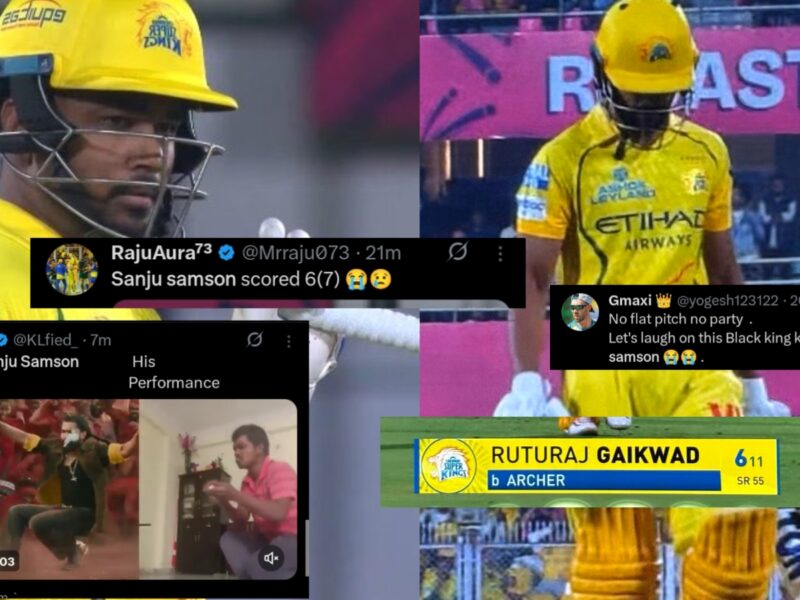 "দলের মুখে কালি মাখাচ্ছে..", রাজস্থানের বিপক্ষে সঞ্জু-রুতুরাজ ব্যর্থ হ‌ওয়ায় কটাক্ষ নেটিজেনদের !! 6