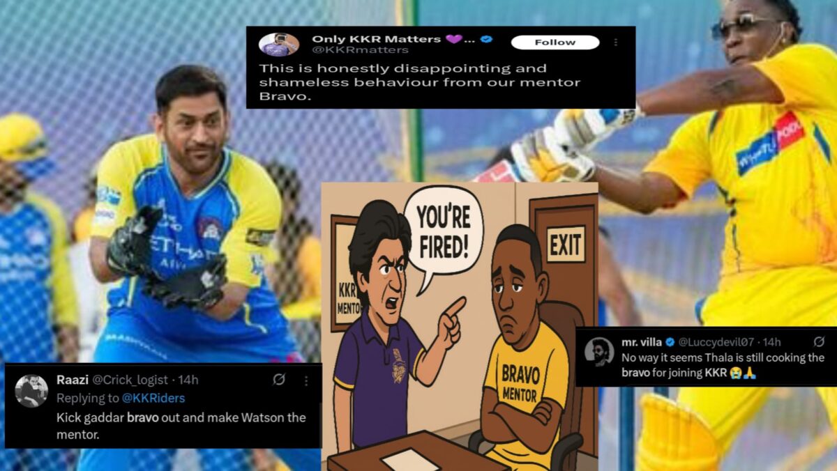 'ওকে লাথি মারে তাড়াও..", KKR ছেড়ে CSK'এর অনুষ্ঠানে অংশগ্রহণ করায় কটাক্ষের মুখে ব্র্যাভো !! 1