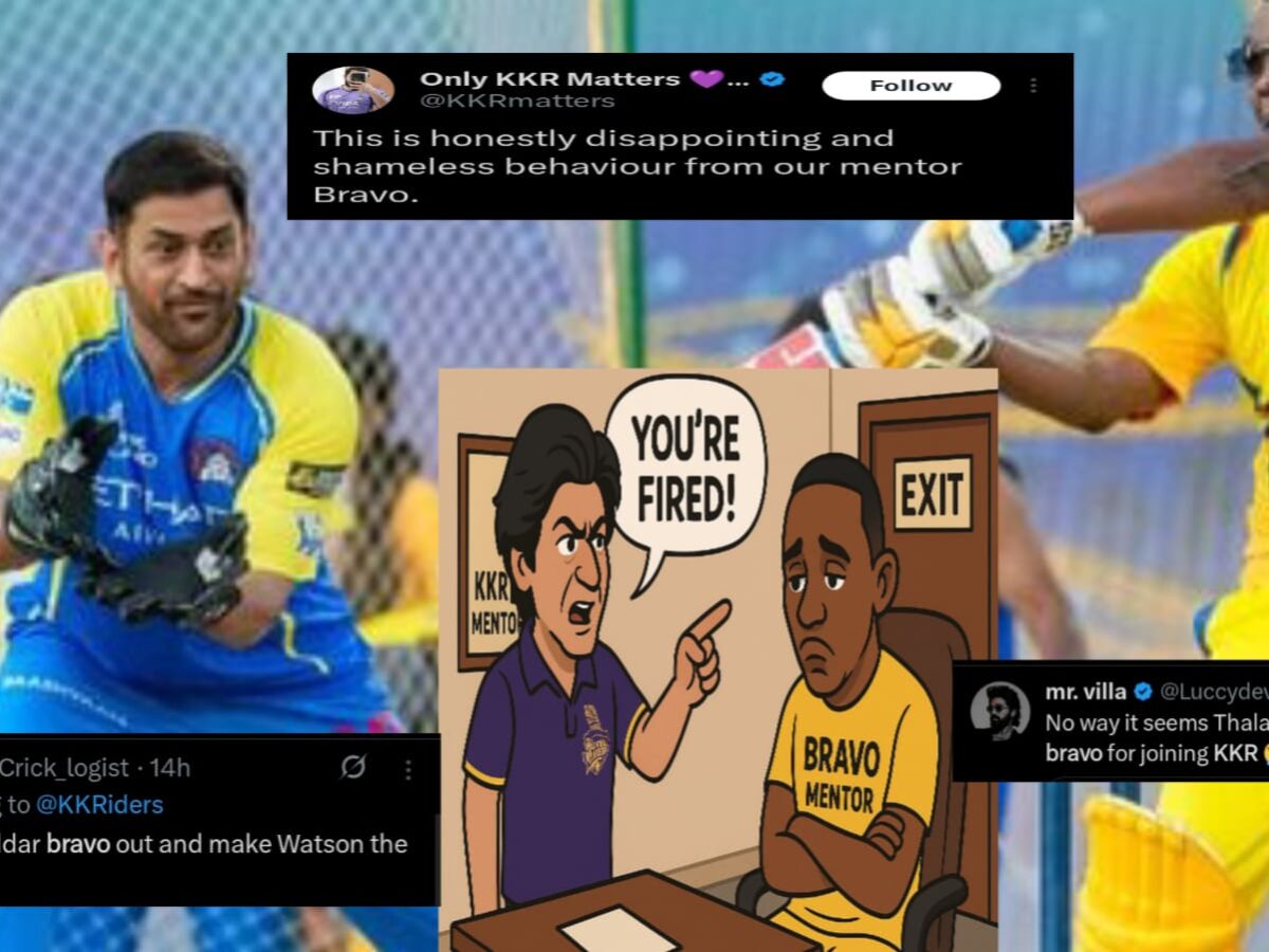 'ওকে লাথি মারে তাড়াও..", KKR ছেড়ে CSK'এর অনুষ্ঠানে অংশগ্রহণ করায় কটাক্ষের মুখে ব্র্যাভো !! 11
