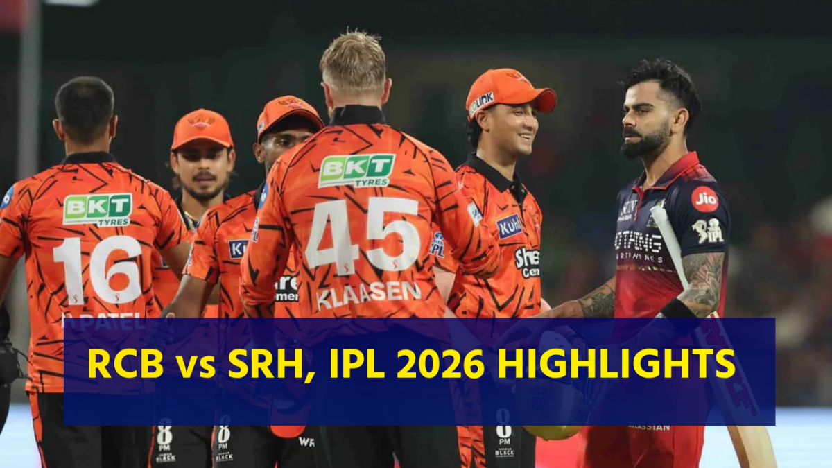 RCB vs SRH IPL 2026 Match 01 HIGHLIGHTS: কিষানের লড়াই ব্যর্থ, কোহলি-দেবদত্তর ব্যাটে 'একতরফা' জয় ছিনিয়ে নিল RCB !! 1