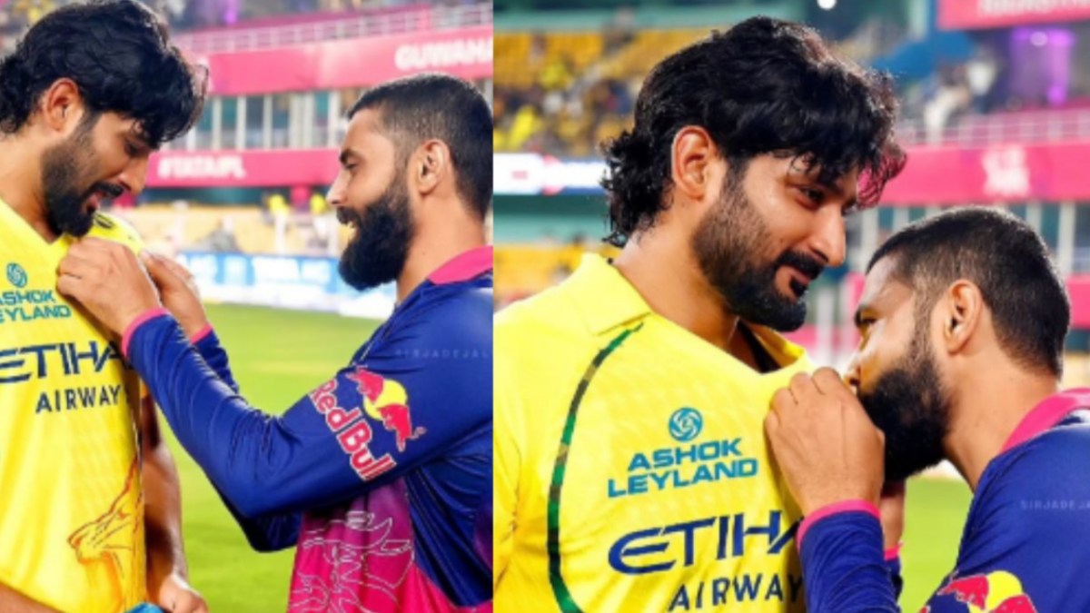 পুরনো প্রেম! চেন্নাইয়ের বিরুদ্ধে খেলতে নেমে জাদেজার চোখে জল, হলুদ জার্সিকেও চুমু !! 1