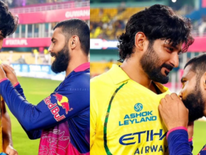 পুরনো প্রেম! চেন্নাইয়ের বিরুদ্ধে খেলতে নেমে জাদেজার চোখে জল, হলুদ জার্সিকেও চুমু !! 12