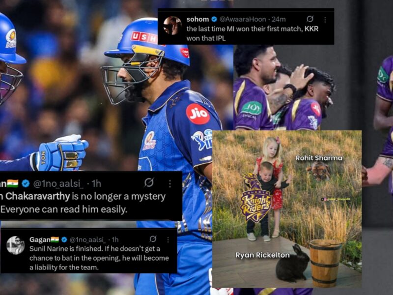 "ছেড়ে দে মা কেঁদে বাঁচি..", রোহিতদের সামনে নাজেহাল KKR, প্রথম ম্যাচে লজ্জার হারে ট্রোল নেটিজেনদের !! 10