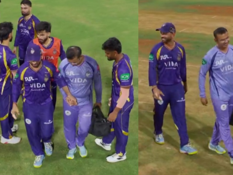 মুম্বইয়ের বিরুদ্ধে গুরুতর চোট পেয়ে মাঠ ছাড়লেন ক্যাপ্টেন রাহানে, চিন্তা নাইট শিবিরে !! 5