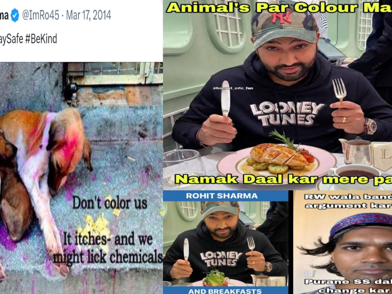 "বেশি জ্ঞান দিতে যাবেন না...", হোলির শুভেচ্ছা জানাতেই বিতর্কে রোহিত শর্মা, সমাজ মাধ্যমে হলেন ট্রোল !! 3