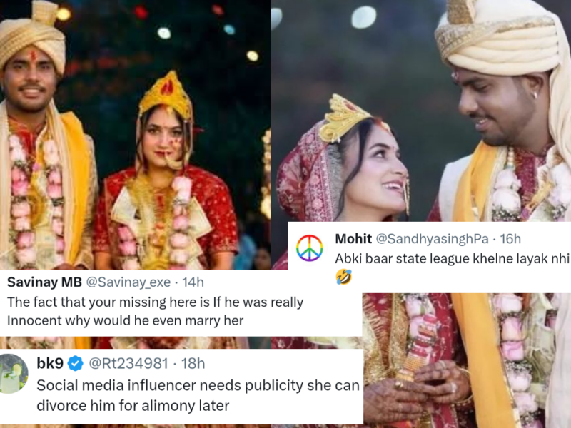 "ছিনা*#@কে খুঁজে পেল..." ইউটিউবার শ্বেতা পুন্দিরকে বিয়ে করতেই সমাজ মাধ্যমে ট্রোল যশ দয়াল !! 4