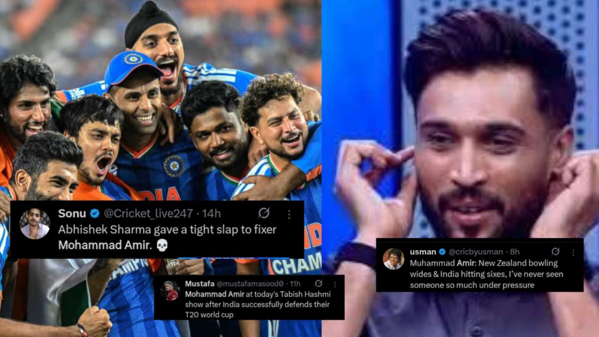 "মুখে জুতো মার..", ভারত বিশ্বকাপ জিততেই 'ভন্ড' আমিরকে নিয়ে সরব নেট দুনিয়া !! 1