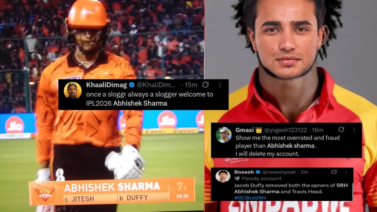 "এবার IPL'এও ছড়ালেন..", RCB'এর বিপক্ষে ব্যর্থ হয়ে নেটিজেনদের কটাক্ষের মুখে অভিষেক শর্মা !! 1