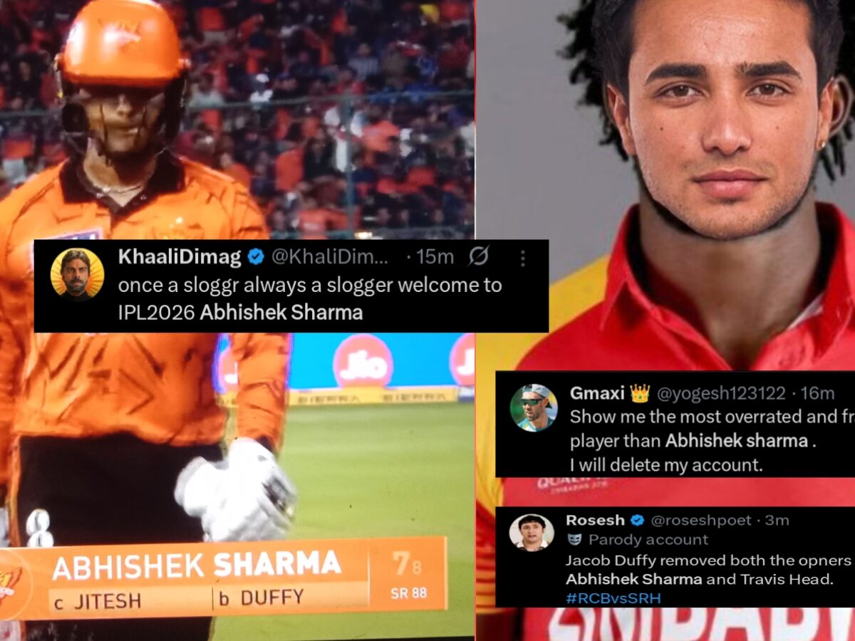 "এবার IPL'এও ছড়ালেন..", RCB'এর বিপক্ষে ব্যর্থ হয়ে নেটিজেনদের কটাক্ষের মুখে অভিষেক শর্মা !! 10