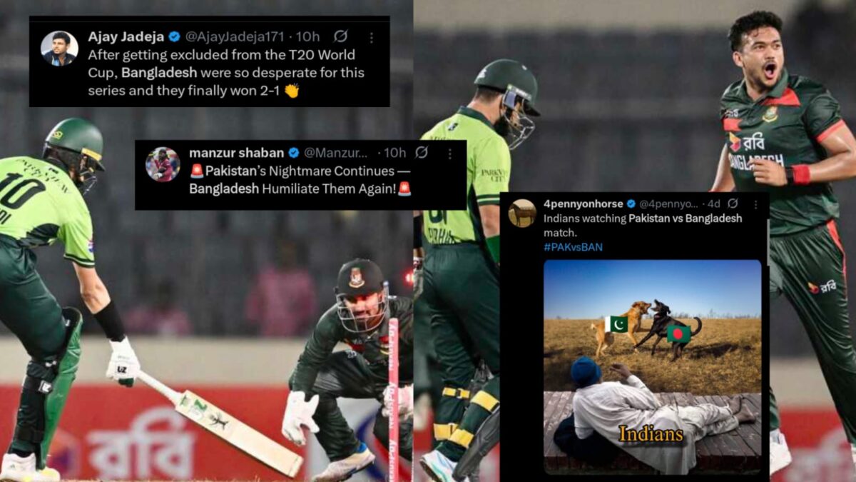 "ভাইজানের জান নিয়ে গেল..", বাংলাদেশের বিপক্ষে পাকিস্তান সিরিজ হেরে এখন মজার খোরাক !! 1