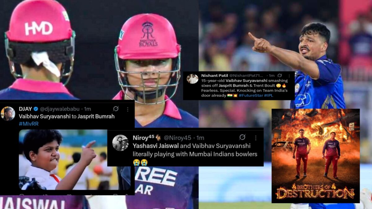 "জল ছিঁচে নিয়েছে..." যশস্বী-বৈভবের বিধ্বংসী ইনিংস রানের পাহাড় রাজস্থানের, সমালোচনার মুখে মুম্বাই !! 1