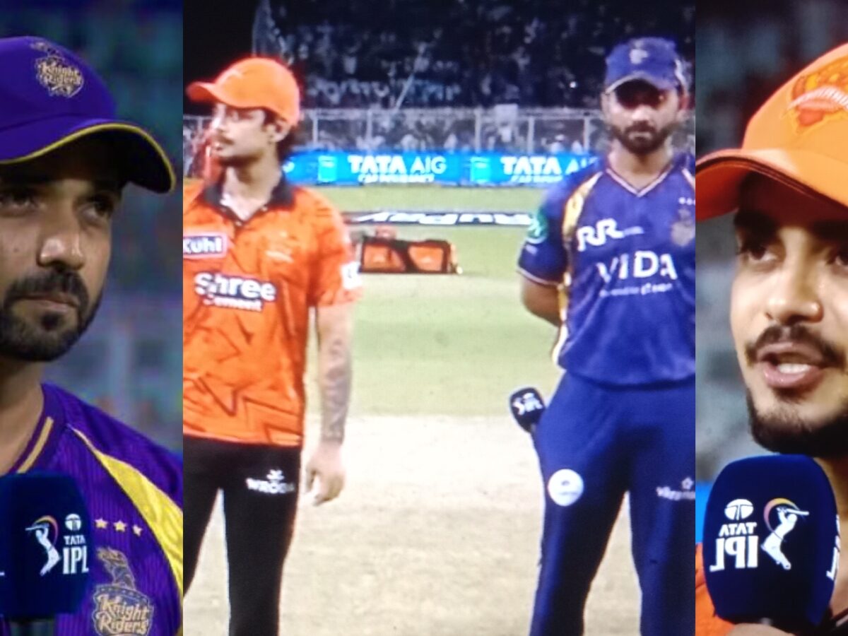 KKR vs SRH TOSS REPORT: টসে জিতল কলকাতা, প্রথম জয় পেতে একাদশে চমক রাহানের !! 19