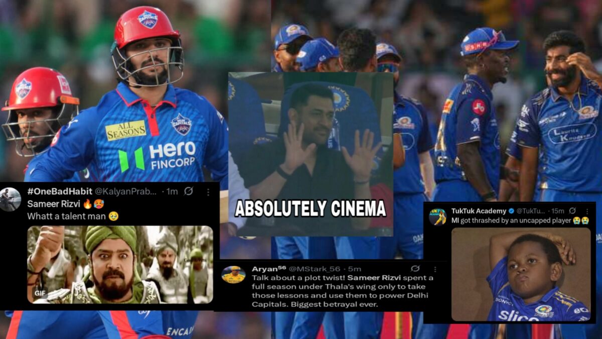 "কুত্তা মার মেরেছে..", সামির রিজভীর বিধ্বংসী ইনিংসে ধ্বংস মুম্বাই, দিল্লির দুরন্ত জয় চর্চা সোশ্যাল মিডিয়ায় !! 1