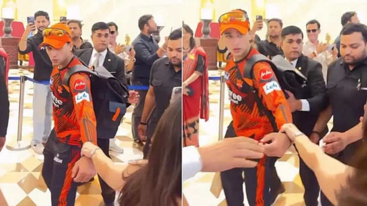 হোটেলে অভিষেক শর্মাকে দেখে হ্যাঁচকা টান মহিলার, বিপাপে তারকা ব্যাটসম্যান, ভাইরাল ভিডিও !! 1