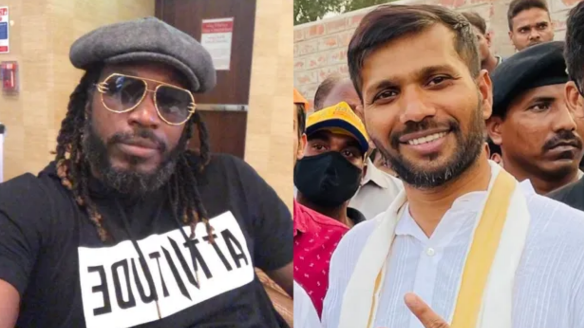 অশোক দিন্দার প্রচারে ক্রিস গেইল! সামনে এল চমকপ্রদ ভিডিও, শুরু জোর বিতর্ক 1